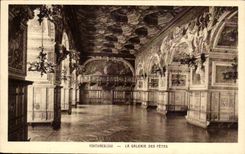 CPA Fontainebleau La Galerie Des Fetes