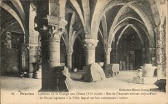CPA Layered branches Interior of the Barn in Dimes