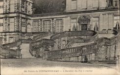 CPA Palais de Fontainebleau L Escaller du Fer a cheval