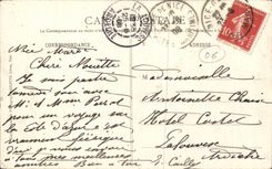 CPA Nice Les Nouveaux Jardins casino entre les Palmiers