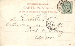 CPA Niza la terraza y los muelles