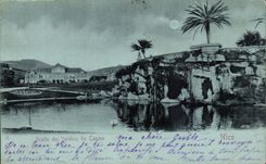 CPA Grotte des Jardins du Casino Nice