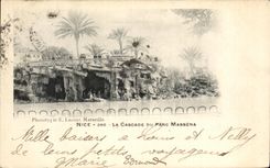 CPA Nice La Casade du Parc Massena