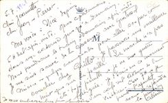 CPA Niza Ponchettes Chatreau y el montaje del boro