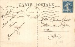 CPA Niza el jardin Albert ellos y el casino municipal