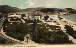 Niza de CPA vista junto del jardin de Munipal