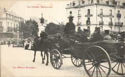 El ejercito de CPA maniobra a oficiales extranjeros Militaria