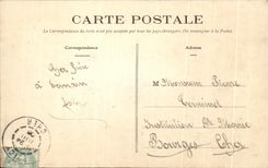 CPA Scence Du Centre La Gardeuse D Oies Folklore
