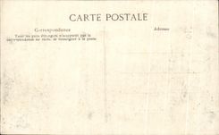 Raw CPA Of the Seine Paris Floods 1910