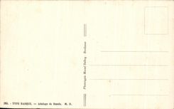 CPA Type Basque Attelage de boeufs Folklore