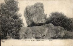 CPA Foret de Fontainebleau Le Bolide