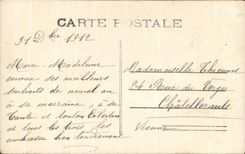 CPA Bonne Annee Fantaisie Enfant