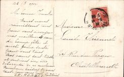 CPA Fantaisie Fleurs Bonne Fete Enfant