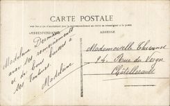 CPA Fantaisie Fleurs Maman Ma dit ce matin que donner Enfant