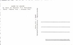 CPSM Musee Du Louvre Le Sacre De Napoleon David