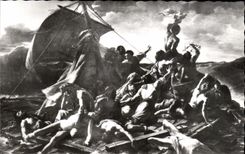 CPSM Musee Du Louvre Le Radeau de la Meduse Gericault