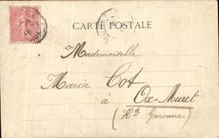 CPA Fantaisie Femme Etoiles