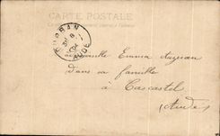 CPA Fantaisie Femme Mirecourt Theatre 