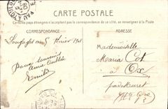 CPA Fantaisie Femme Gage D affection