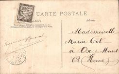 CPA Fantaisie femme Le Houx