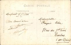 CARTE PHOTO Femme Montfermeil