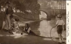 CPA Salon de Paris Leon Felix La Famille 