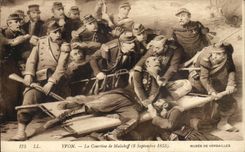 CPA Yvon La courtine de Malakoff Versailles Militaria 