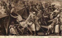 CPA H Varnet Prise de la Smalah d Abd l Kader Versailles