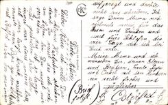 CPA Fantaisie Fleurs Une Douce Jensee de Haut Mauco