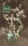 CPA Fantaisie florece Muguet de herradura