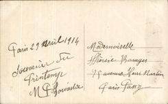 CPA Fantaisie florece Muguet de herradura