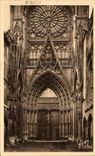 CPA Rouen Cathedral Court of the booksellers Library Yvon