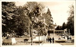 CPA Aix Les Bains the Park and Sources