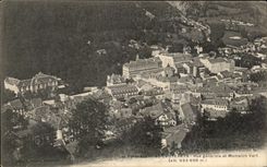 CPA the Pyrenees cauterets View and Green Nipple