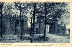 Paladar colonial justo internacional de CPA Paris de AOF la puerta de VillageSoudanais