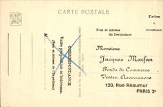 Paladar colonial justo internacional de CPA Paris de AOF la puerta de VillageSoudanais