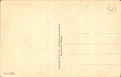 CPA Bourboule Joffre Public garden and I Church AINTERIM horizon E Tenon