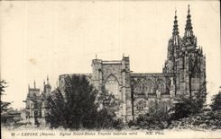 CPA Lepine (marl) Church northern Notre Dame Side wall