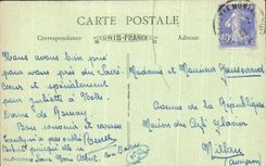 CPA Paray Monial Vault of Pieta Basilica