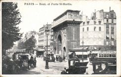 CPA Paris Boul and Porte St Martin