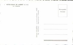 CPA Notre Dame De Laghet el Madonna