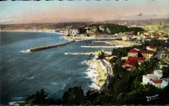 CPA la entrada azul de la dimension Niza del puente