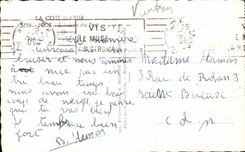 CPA la entrada azul de la dimension Niza del puente