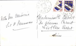 CPA Legends Of Saint Saulge Attention Train Woman and peasant