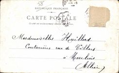 CPA Labourage Nivernais par Me Rosa Bonheur Attelage Musee du Luxembourg Paris 