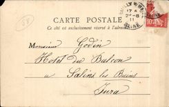 Campanario de una iglesia de CPA Neversle