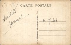 CPA Royat the Park and the Bandstand