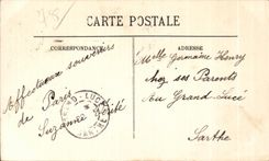 CPA Paris the funicular and the Basilica of the Sacring Heart of Montmartre