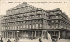 CPA Paris Theater of the French Comedy Louis architect
