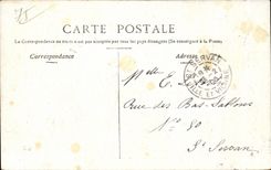 CPA Paris Boulev Gate St Martin